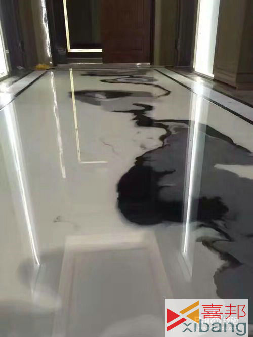 水墨地坪 水墨地坪